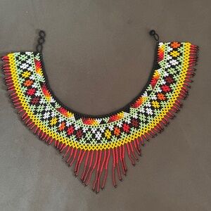 Hand Made Beaded Collar
